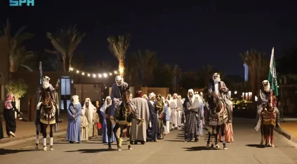 أهالي العُلا يحتفون بيوم التأسيس في أجواء وطنية تُبرز الاعتزاز بتاريخ الدولة