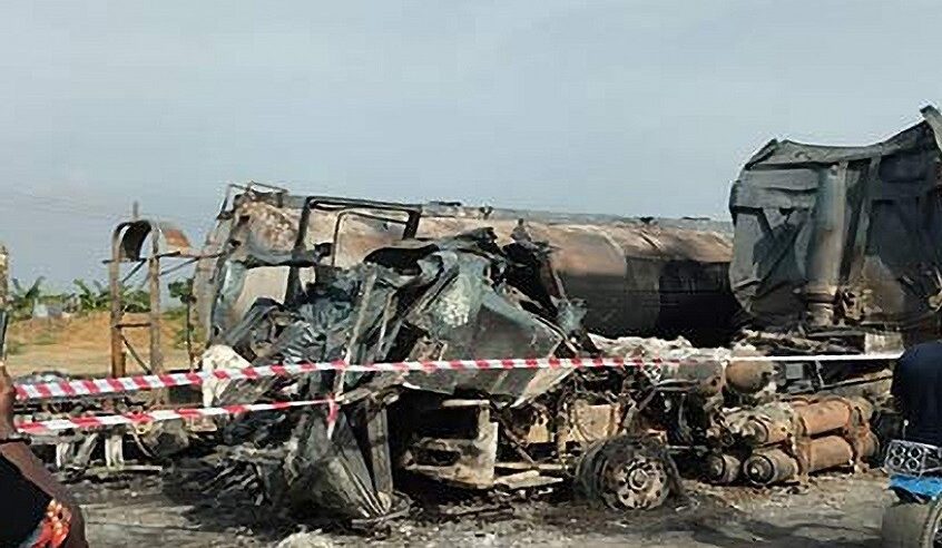 اصطدام شاحنة بمركبة يودي بحياة 30 شخصًا في نيجيريا