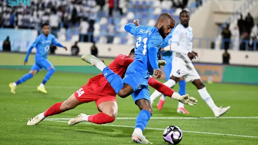 الأخدود يتعادل مع ضيفه نيوم بهدف لمثله