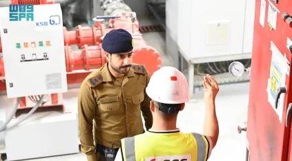 الدفاع المدني يواصل أعمال الكشف الوقائي بالعاصمة المقدسة