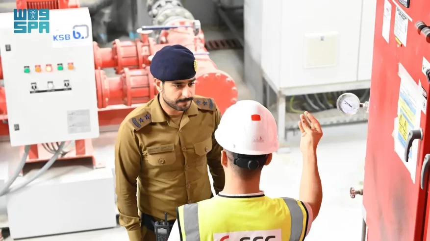 الدفاع المدني يواصل أعمال الكشف الوقائي بالعاصمة المقدسة