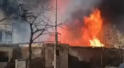 حريق في الإسكندرية.. إصابات واختناقات و14 سيارة إطفاء