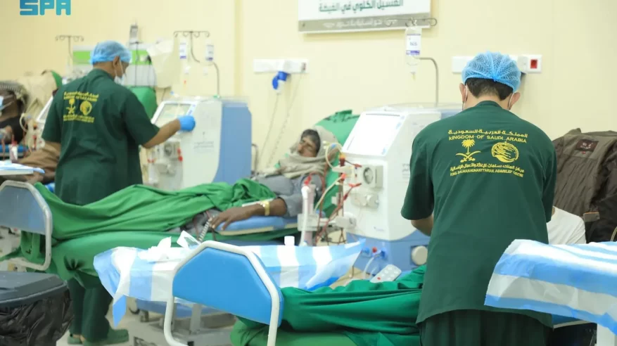 سلمان للإغاثة يواصل تقديم خدماته الطبية في الغيضة اليمنية