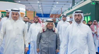 “ريف السعودية” يستعرض إنجازاته ومنتجاته في المعرض الزراعي بالدوحة