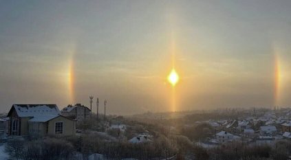 رصد ظهور هالة شمسية في سماء السعودية.. تغيرات جوية محتملة
