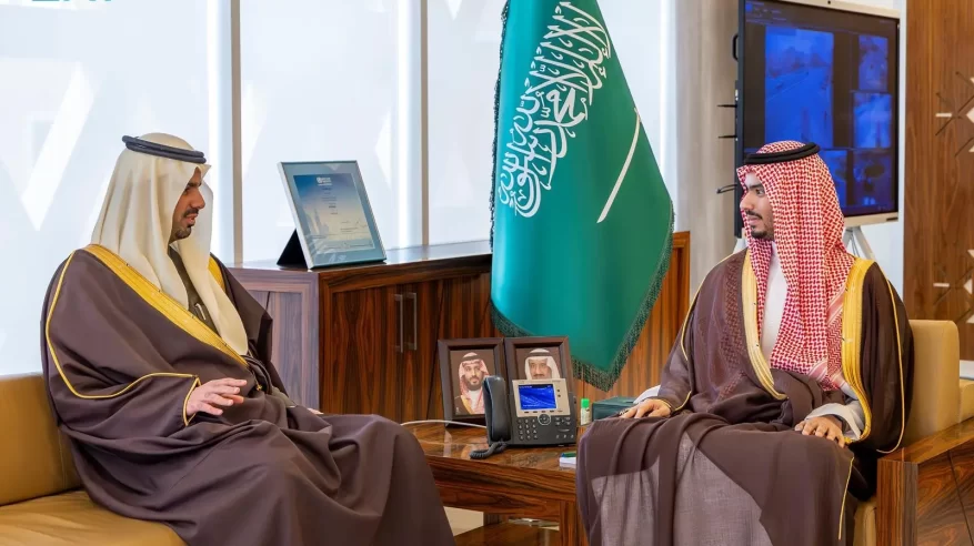 راكان بن سلمان يستقبل أمين الرياض ويبحث الخدمات والمشروعات في المحافظة