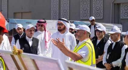 وزير الحج والعمرة يتفقد عددًا من المشاريع التطويرية في المشاعر المقدسة