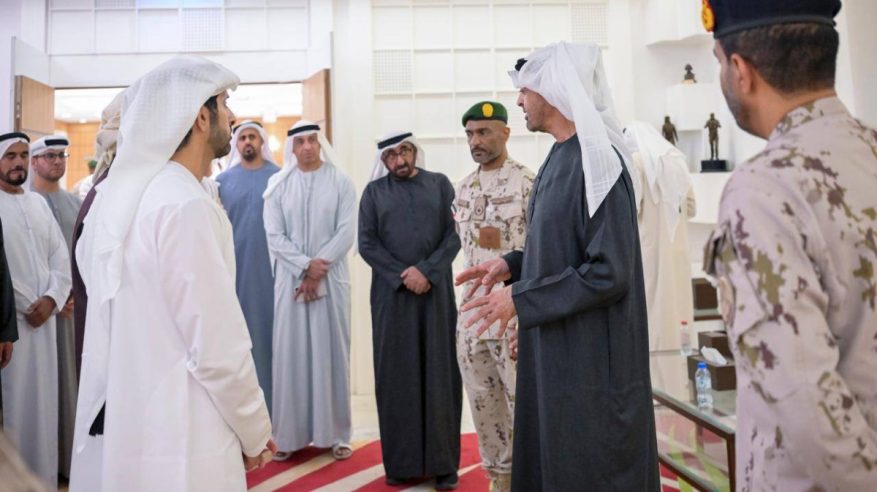 رئيس الإمارات يزور وزارة الدفاع ويطلع على جاهزية القوات في التعامل مع مختلف التحديات الطارئة