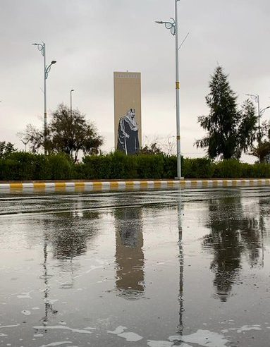 هطور أمطار الخير على طريف