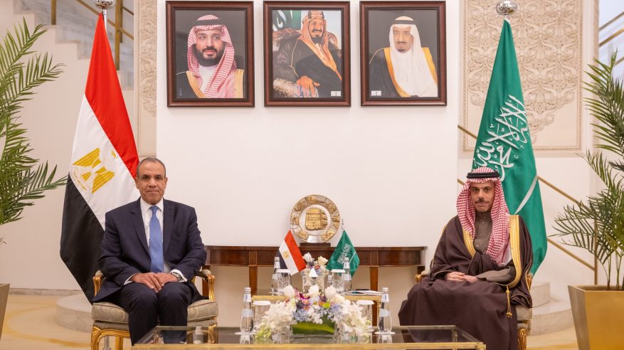 فيصل بن فرحان يبحث مع وزير خارجية مصر جهود خفض حدة التصعيد في المنطقة