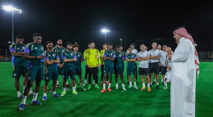 المنتخب السعودي (B) يفتتح معسكره الإعدادي في جدة