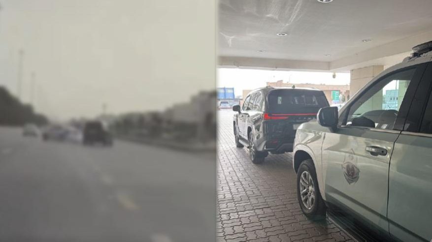 ضبط قائد مركبة تعمد صدم أخرى والفرار وعرقلة حركة السير في الرياض