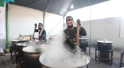 المطبخ المركزي التابع لسلمان للإغاثة يواصل تقديم الوجبات الغذائية في قطاع غزة