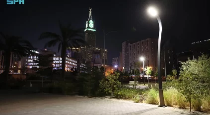 تهيئة حدائق مكة المكرمة لاستقبال الزوار في إجازة عيد الفطر