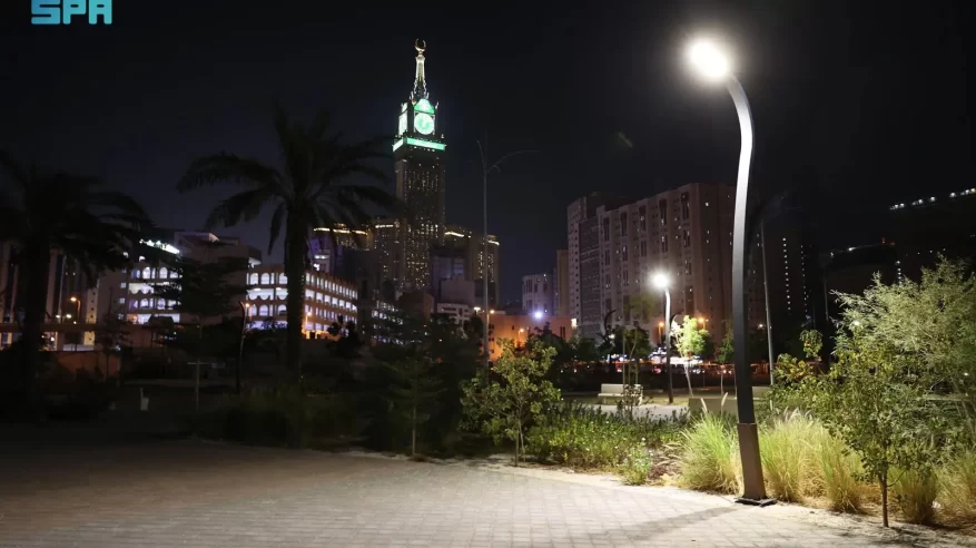 تهيئة حدائق مكة المكرمة لاستقبال الزوار في إجازة عيد الفطر