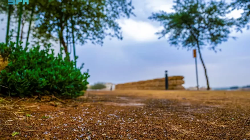 لقطات لأمطار الرياض اليوم 
