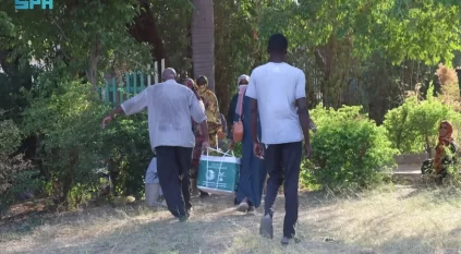 سلمان للإغاثة يوزّع 700 سلة غذائية في النيل الأبيض بالسودان