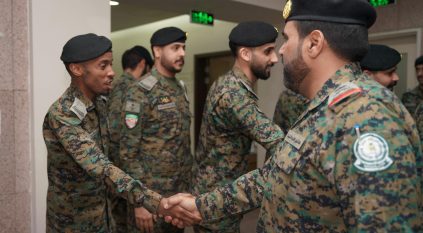 الأفواج الأمنية تقيم حفل معايدة بمناسبة عيد الفطر المبارك