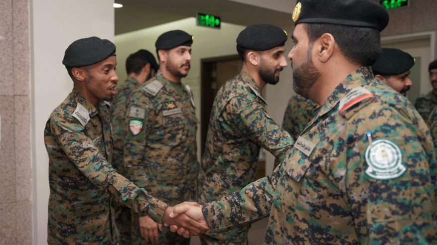 الأفواج الأمنية تقيم حفل معايدة بمناسبة عيد الفطر المبارك