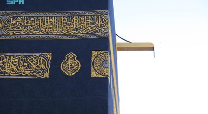ميزاب الكعبة المشرفة.. معلمٌ معماري خالد تتواصل عنايته في العهد السعودي