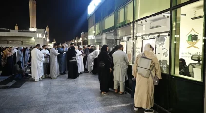 أكثر من 88 ألف مستفيد من مراكز خدمة الضيف بالمسجد النبوي خلال العشر الأولى