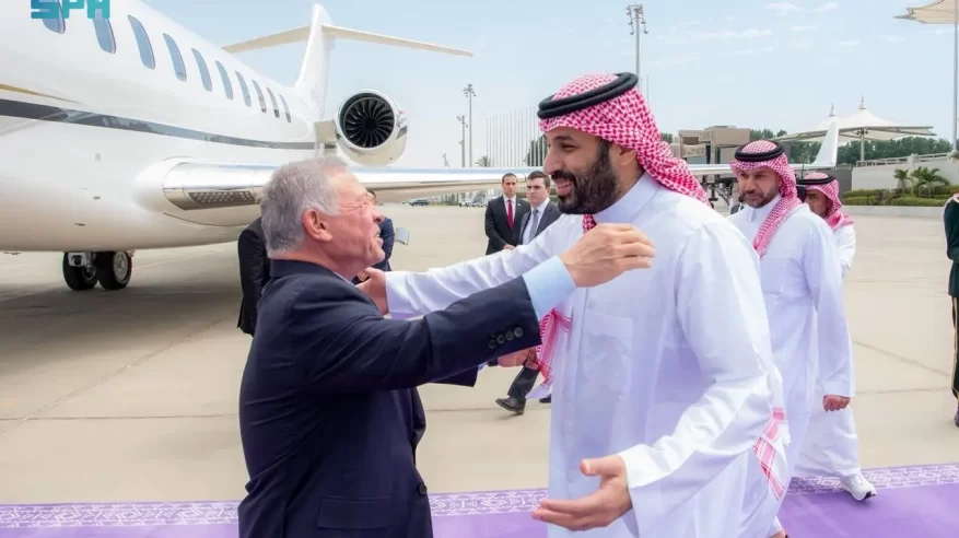 ولي العهد يبحث تطورات الأوضاع الإقليمية مع ملك الأردن في جدة