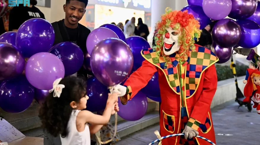 أفراح العيد في مكة المكرمة.. حضورٌ كثيف للعائلات في الحدائق والساحات