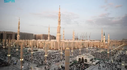 خدمات متكاملة لـ3200 معتكف بالمسجد النبوي في العشر الأواخر من رمضان