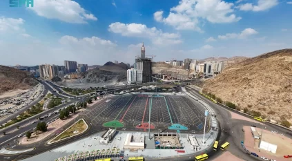 ملكية مكة المكرمة والمشاعر المقدسة تنفذ مشروع تطوير مواقف كدي