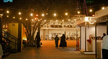 في ليالي رمضان.. فوانيس معرض طويق للنحت تضيء الرياض