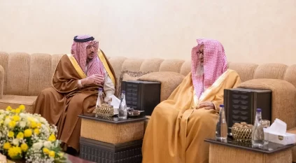 أمير القصيم يزور سماحة مفتي عام المملكة