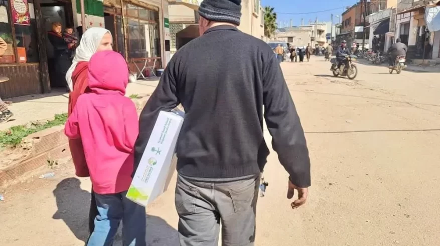 سلمان للإغاثة يوزّع 5.224 كرتونًا من التمر في حمص