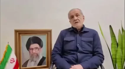 الرئيس الإيراني: أعتذر لدول الجوار وسنوقف استهدافها