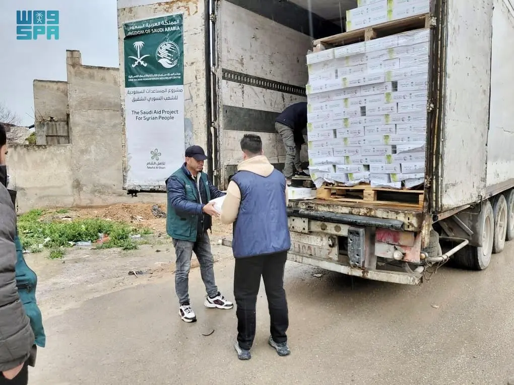 سلمان للإغاثة يوزّع 750 كرتون تمر في طرطوس بسوريا ...
