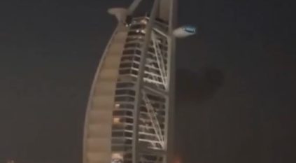 إصابة شخصين إثر سقوط شظايا طائرات مسيرة في دبي