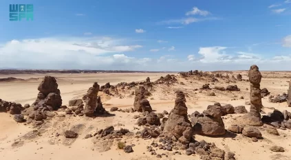 محمية الغراميل بالعُلا.. تشكيلات صخرية شاهقة تعكس تنوّع المشهد الطبيعي