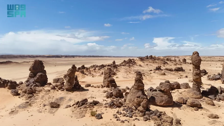 محمية الغراميل بالعُلا.. تشكيلات صخرية شاهقة تعكس تنوّع المشهد الطبيعي