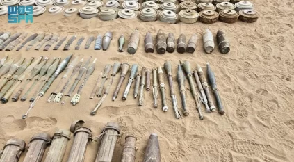 مسام ينزع 1.737 لغمًا من الأراضي اليمنية خلال أسبوع