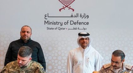 قطر توقع اتفاقية مع أوكرانيا في مجال الصواريخ والمسيرات