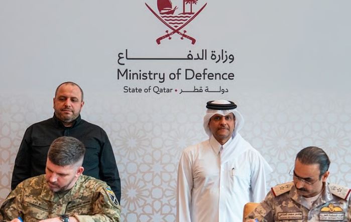 قطر توقع اتفاقية مع أوكرانيا في مجال الصواريخ والمسيرات