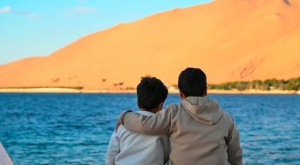 متنزه النخيل بمحافظة حقل.. واحة غناء تستقطب الزائرين بعيد الفطر