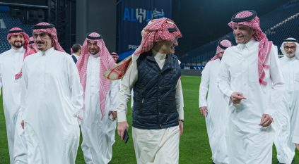 مفاجأة من الأمير الوليد بن طلال لجماهير الهلال قبل مباراة ضمك