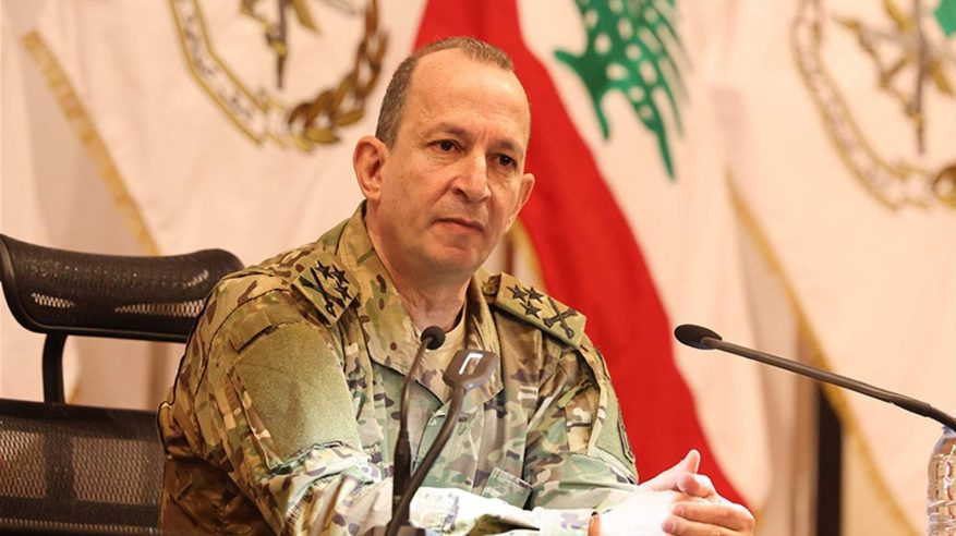 قائد الجيش اللبناني: سنستعيد كل شبر من الاحتلال الإسرائيلي