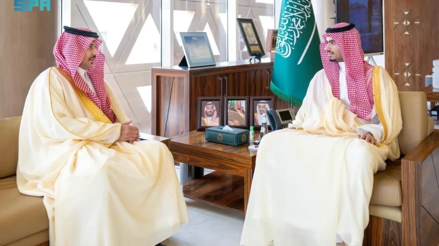 راكان بن سلمان يستقبل مدير فرع الزراعة بالرياض ويطّلع على مشروعات الاستدامة