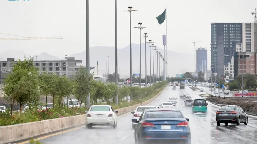 لقطات لأمطار المدينة المنورة اليوم 