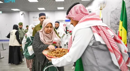 بدء وصول ضيوف الرحمن إلى المملكة لأداء فريضة الحج