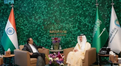  عبدالعزيز بن سلمان يبحث التعاون في قطاع الطاقة مع مستشار الأمن القومي الهندي
