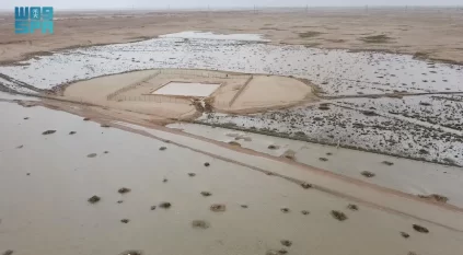 امتلاء “بركة الجميما” يُحيي إرث درب زبيدة في مشهد مائي استثنائي