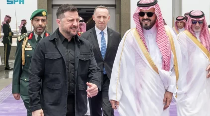 رئيس أوكرانيا يصل إلى جدة