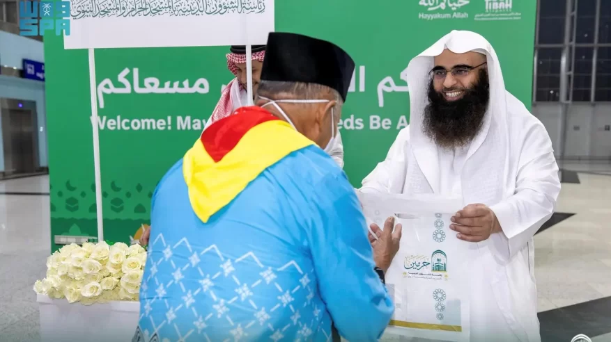 الشؤون الدينية بالمسجد النبوي تطلق مبادرة بشائر الوصول